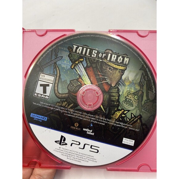 DISC ONLY Tails of Iron (Sony PlayStation 5 PS5) Tested Authentic - Picture 1 of 2